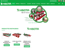 Tablet Screenshot of hibema.com